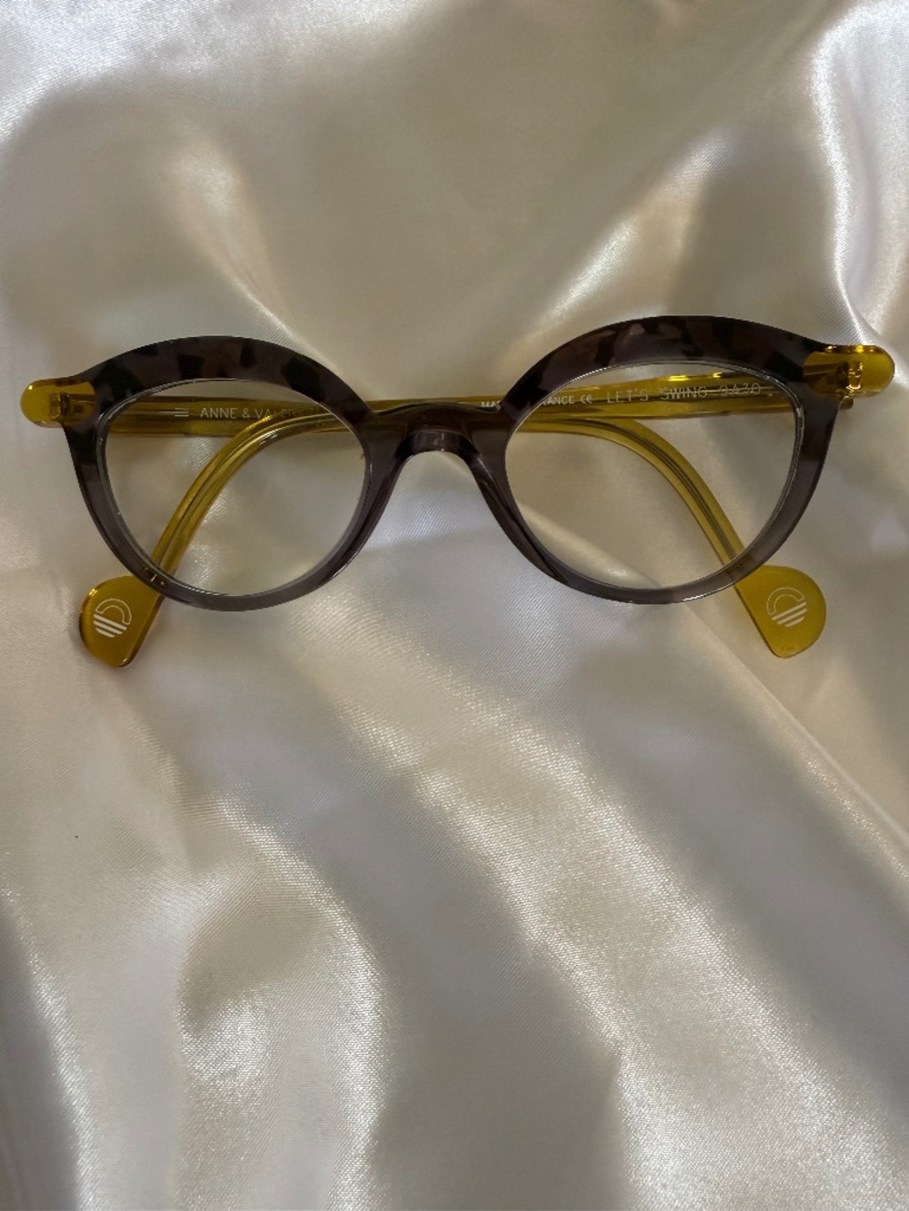 Anne et Valentin Eyeglasses FRAMES ONLY 9A30 Let's Swing Made in France